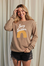 Load image into Gallery viewer, STAY GOLDEN Mineral Graphic Sweatshirt
