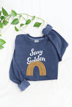 Load image into Gallery viewer, STAY GOLDEN Mineral Graphic Sweatshirt