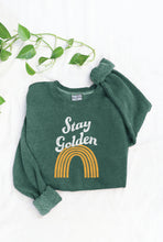 Load image into Gallery viewer, STAY GOLDEN Mineral Graphic Sweatshirt
