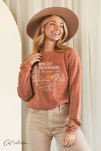 Load image into Gallery viewer, ROCKY MOUNTAIN  Mineral Graphic Sweatshirt
