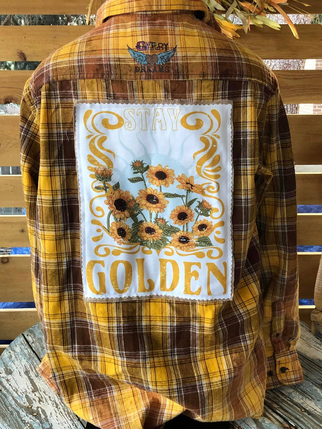 Stay Golden Flannel