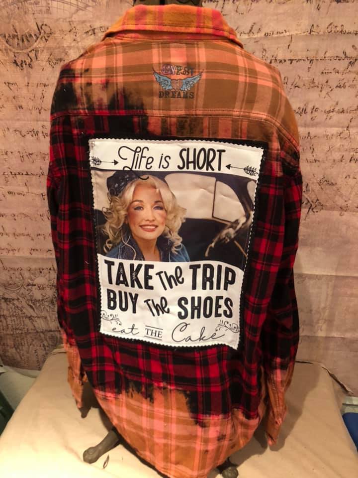 Life is Short take the Trip buy the Shoes