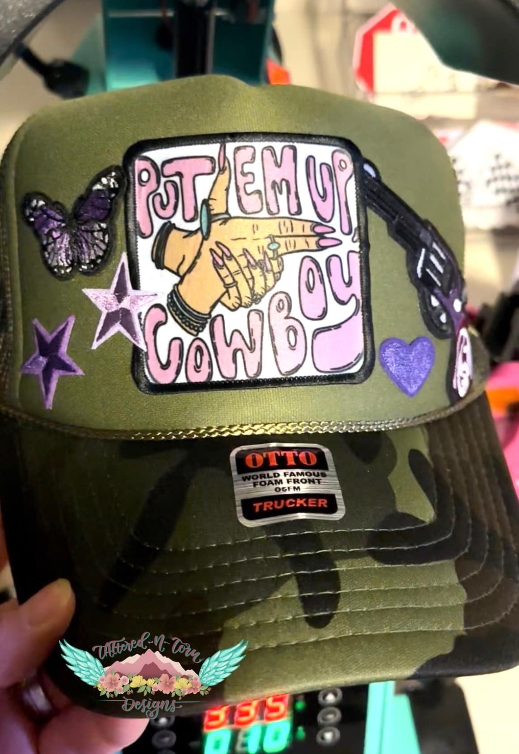 Put 'Em up Cowboy Trucker Hat