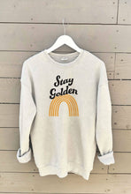 Load image into Gallery viewer, STAY GOLDEN Mineral Graphic Sweatshirt
