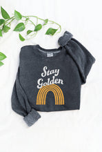 Load image into Gallery viewer, STAY GOLDEN Mineral Graphic Sweatshirt
