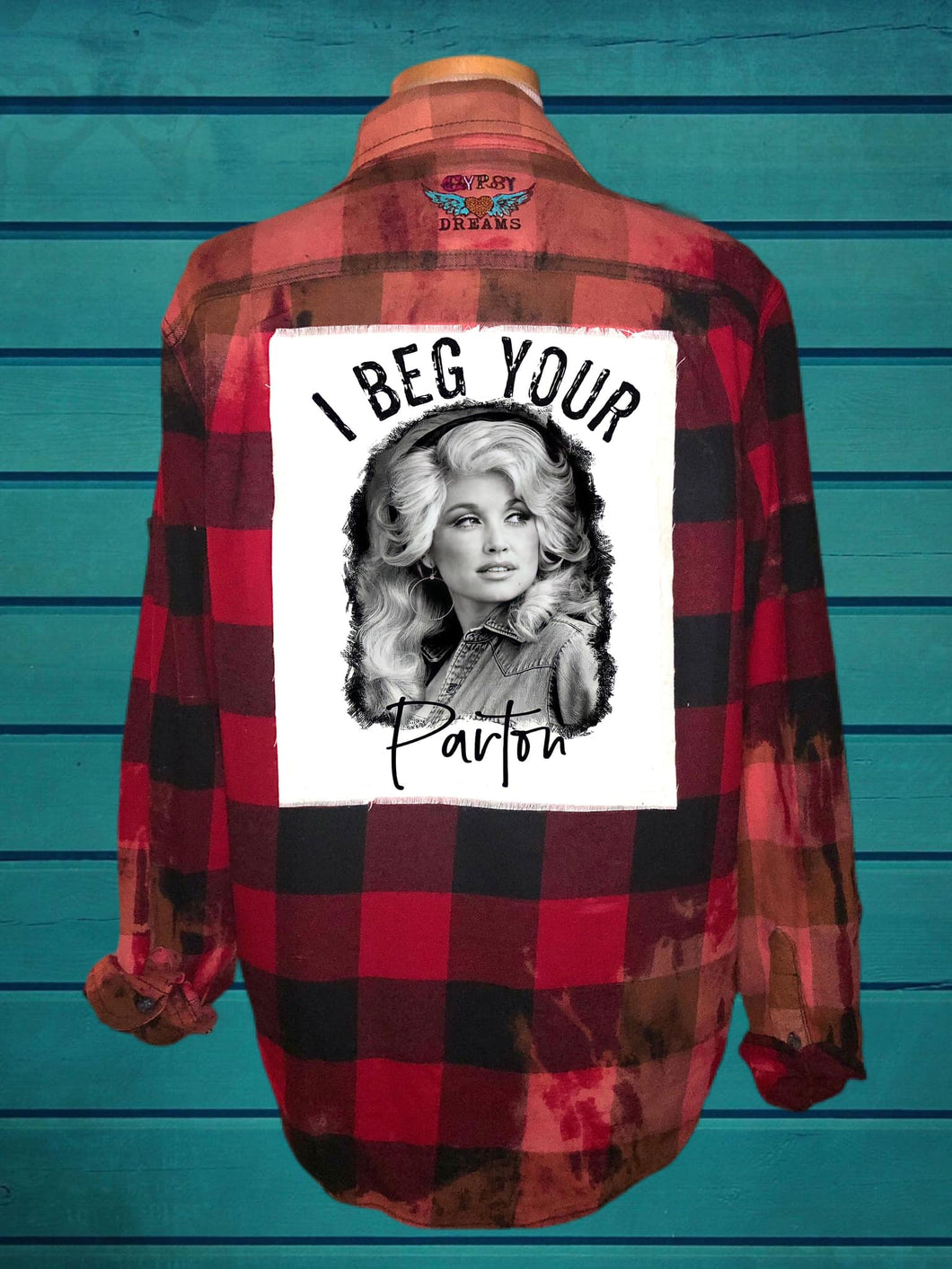 I Beg Your Parton Flannel