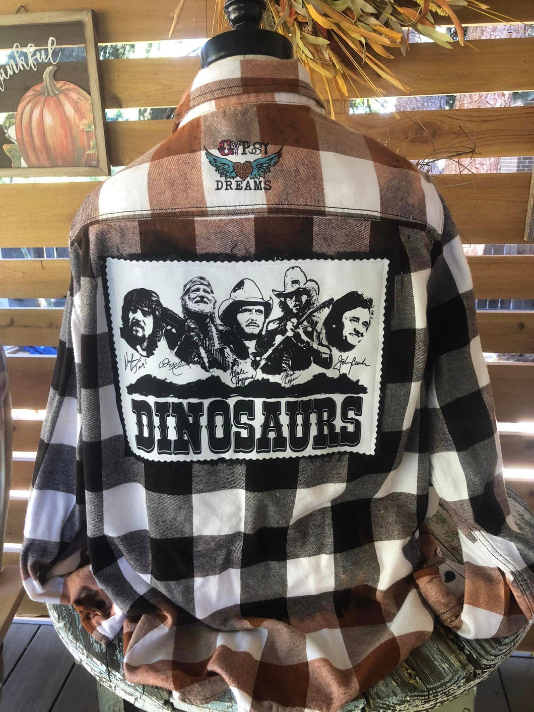 Dinosaurs Flannel